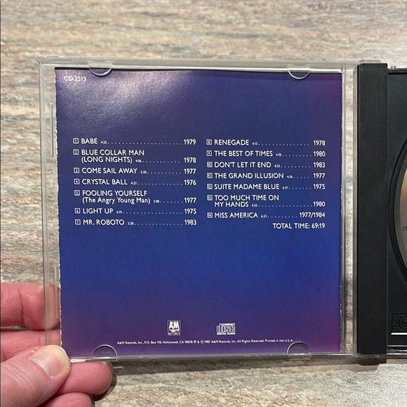 Styx Classics Volume 15 CD - Picture 2 of 4